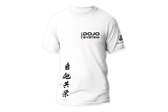 T-Shirt_blanc - TEAM DS_Jita Kyoei